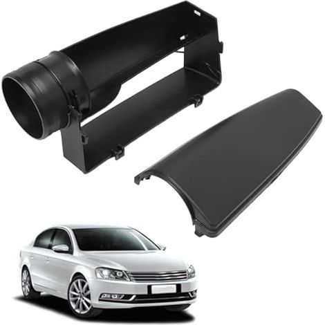 Conduit d'admission d'air Conduit d'entrée d'air Couvercle pour Beetle Caddy Golf EOS B6 B7 EOS Sharan Tiguan Touran Alhambra Leon Scirocco 1K0805965J9B9 1K0805962E9B9