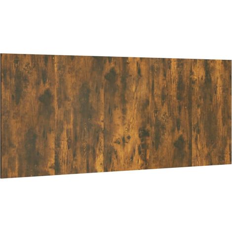 Maison Exclusive - Cabecero cama madera contrachapada roble ahuma