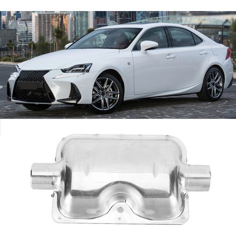 Silencieux de chauffage de stationnement diesel en acier inoxydable de 24 mm (0,94 po) pour tuyau d'échappement de 25 mm (0,98 po). (1/5)