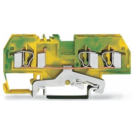 WAGO GmbH& Co. KG Schutzleiterklemme gn/ge 0, 08-4qmm 281-687 (1/4)