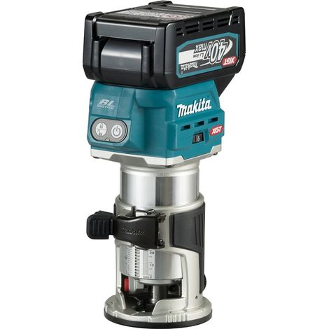 Makita Akku-Multifunktionsfräse 40V RT001GM205 40V, 2x 4,0 Ah und Ladegerät im MAKPAC (1/5)