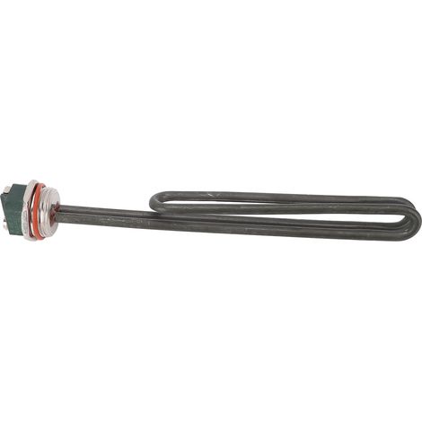 Résistance chauffante tubulaire 120W filetage 1-1/4 pouce repliable avec thermostat pour cumulus et machine à vapeur (1/5)