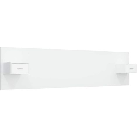 Maison Exclusive - Cabecero de cama con mesitas madera contrachap (1/5)