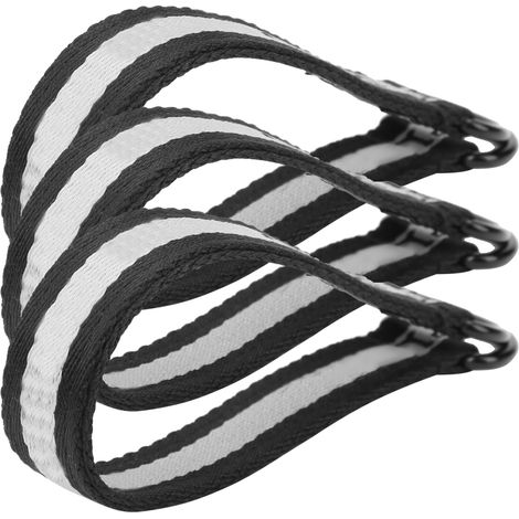 3 pièces Courroies de Suspension 35 cm pour Chaise Suspendue Intérieur Extérieur Accessoires Balançoire (1/5)