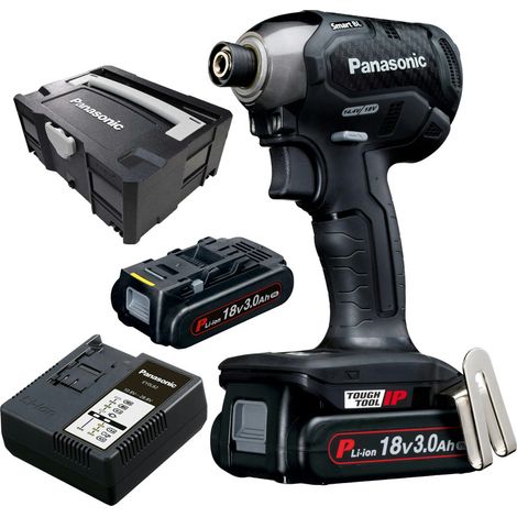 Trapano a percussione cordless Panasonic EY76A1PN2G nero (1/3)