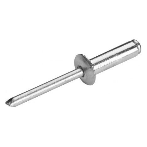 Aluminium-Rivetti 4,0 x 12,7 mm – Packung mit 50 Stück
