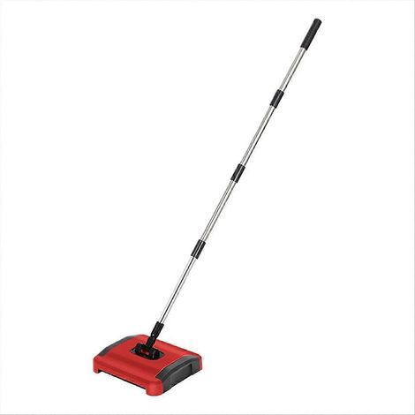 Balai à tapis manuel, brosse de sol efficace pour moquette et carpettes, nettoyage rapide sans effort, outil d'entretien pratique pour intérieur. (1/5)