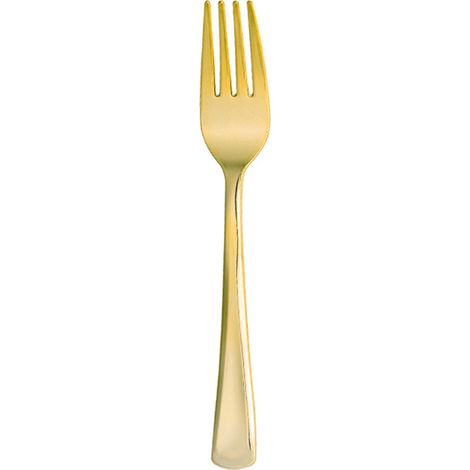 Ensemble de vaisselle jetable pour fête d'anniversaire (assiettes, serviettes, gobelets, couverts) pour homme et femme (50e et 80e anniversaires) - Fourchettes - 10 pièces (1/5)