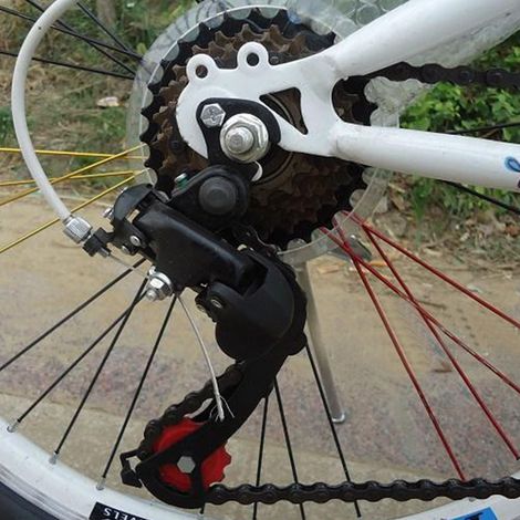 Schaltwerk für Mountainbikes (Hinterrad) für 21- und 24-Gang-Fahrräder (Ersatzteil) (1/5)