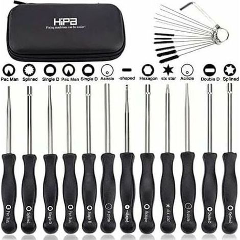 Kit de 12 outils de réglage de carburateur – Embouts résistants à la corrosion – Compatible moteurs 2 temps Poulan, Husqvarna, STHIL, Echo (1/5)