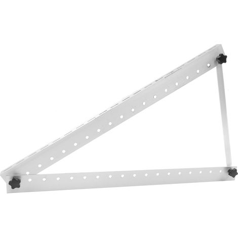 Neigungsverstellbare Solarmodul-Montagehalterung aus Aluminiumlegierung, 28 Zoll, faltbar und verstellbar, für 150 W und weniger (1/5)