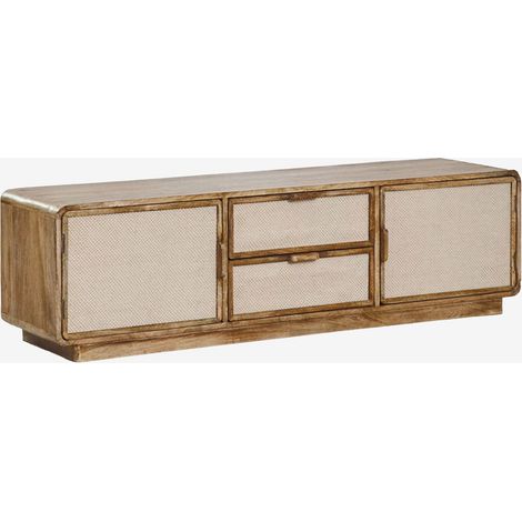 Mobile TV in legno di mango Abrams SKLUM (1/5)