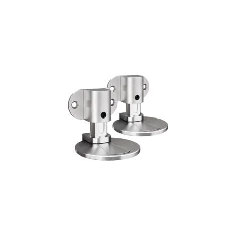 Houhence – Tope magnético de metal para puertas – Juego de 2 con adhesivo y tornillos – Alto rendimiento para superficies mojadas – Diseño antideslizante de perfil bajo – Crezuo