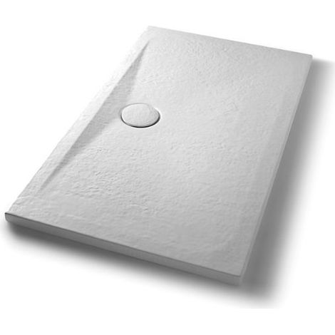 Piatto doccia 70x120 h.4 in ceramica bianco opaco Pietraceramica (1/5)
