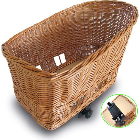 Basil Pasja Panier vélo osier pour chien 10 kg (1/2)