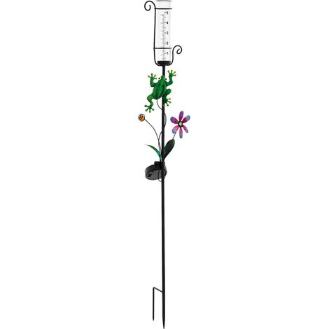 Lampada da esterno a LED a luce solare da giardino spina da giardino mini-vaso con decorazione a spiga  Eglo 48709 (1/5)