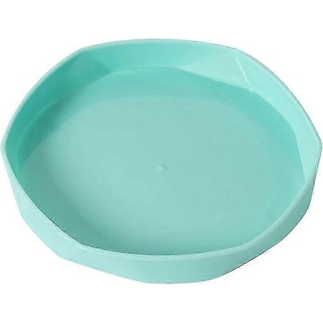 Soucoupe robuste et durable pour pots de fleurs, en plastique épais, multicolore, pour jardin - Vert (1/5)