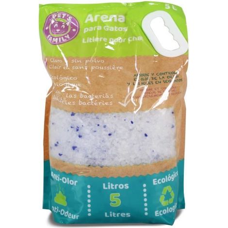 Lot de 6 litière écologique pour chat, litière pour chat anti-odeur - 5 L -JUANIO (1/4)