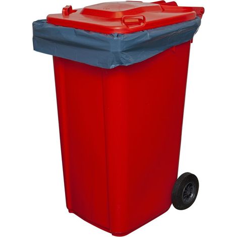 Sacs poubelles PREMIUM® 58µ pour poubelles 240 L