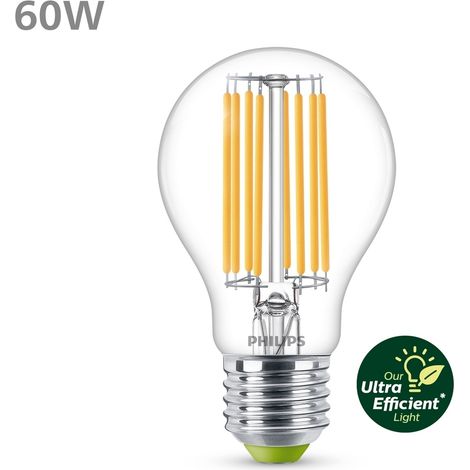 Lampadina Philips classic led 4W E27 luce calda 2700K (1/2)