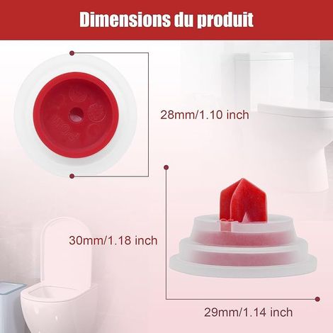 Membrane D’étanchéité Pour Robinets De Remplissage De WC, Compatible Avec La Membrane De Remplissage TECE (3 Membranes De Rechange) (1/5)