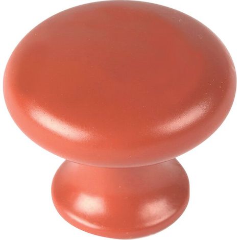 Bouton Zmk Terracota D25mm Design Moderne, Prise En Main Confortable - Rei