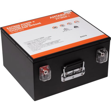 Batterie Lithium Antarion 310ah Slim Haute Capacité, Bluetooth, Chauffage Intégré - Antarion Power + (1/2)