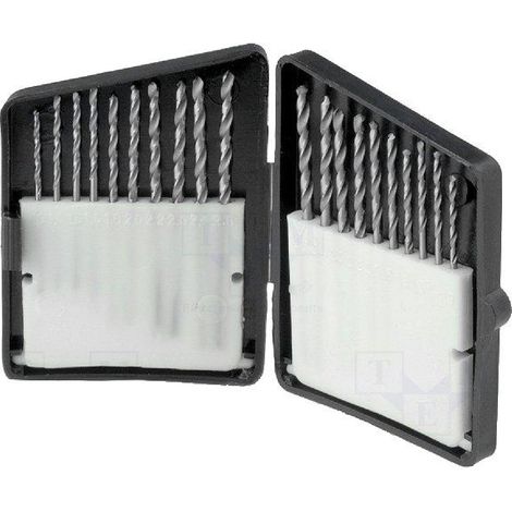 DONAU - 20 Forets metal de 1.3 a 2.5mm