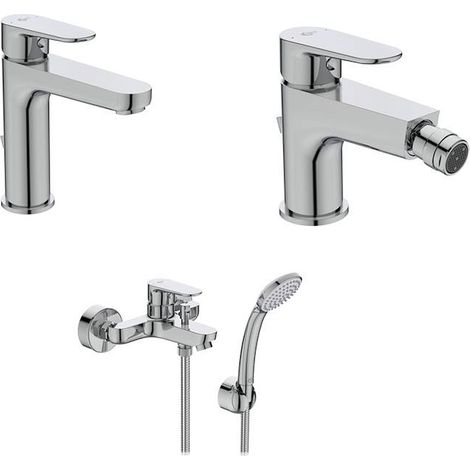 IDEAL STANDARD Kit rubinetti monocomando Cerafine O lavabo - bidet - vasca codice prod: BC699AA+BC705AA+BC706AA (1/4)