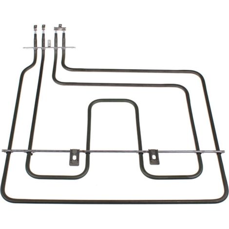 Ersatzteil - Résistance de voute/grill 1100W + 1100W d'origine -  - BEKO, FAR, LISTO, LEISURE, ESSENTIEL B, GRUNDIG, WHIRLPOOL