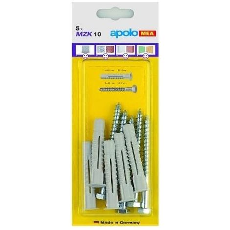 CELO 5641MZKWH5 Blister taco multiuso con valona con alcayata MZK 6-41 WH (Envase 8 ud) (1/4)