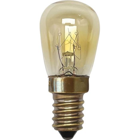 Ampoule Incandescente E14 compatible four 14W, 240V, 70 lumens, 2100K blanc-chaud, verre, maxi 300°C- Tibelec