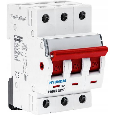 Hyundai HSD - Sectionneur modulaire triphasé, 100 A (1/3)
