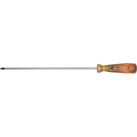 C.K T4977 1 Officina e meccanica Cacciavite a croce PH 1 Lunghezza della lama: 250 mm DIN ISO 8764
