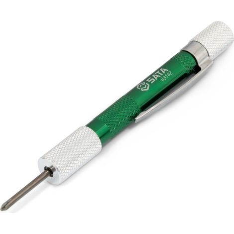 SATA ST03142 Juego de Destornilladores Mini de 6 Piezas Características del Destornillador Diseño Elegante en Forma de Bolígrafo
