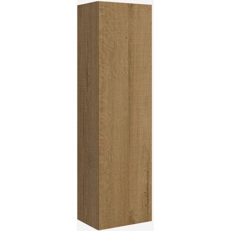 Colonne murale porte battante chênes naturel Ela L60xH210xP40