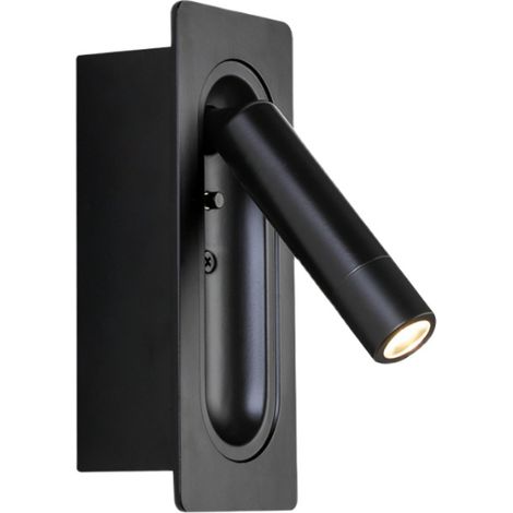 Appartement LED Ambient Reading Light Wall Applique murale intérieure intégrée de style simple (1/5)