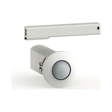 Mini-360°-PIR-Bewegungsmelder für Deckeneinbau (2000W 1000lm 230V) IP40 3,8x8,5x8cm weiße Farbe