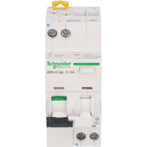 iDPN H Interruttore differenziale Vigi 1p+N 10A 30mA A9D37610