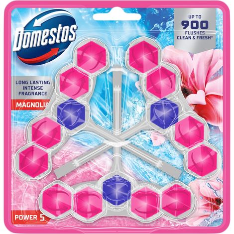 903877 Domestos P5 Magnolia Cube 3x50g