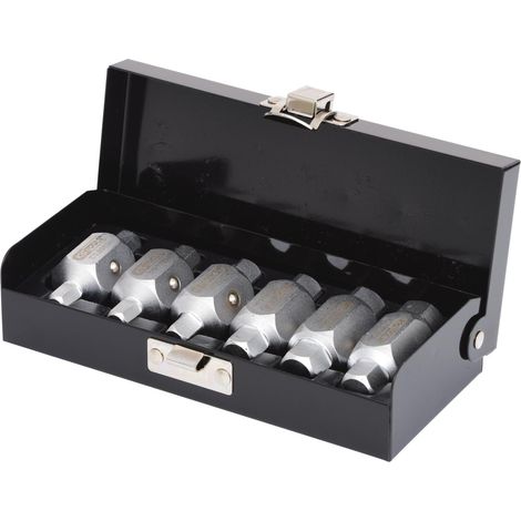 Kstools – Coffret cliquet et douilles 21mm – 6 pièces en chrome vanadium – Pour vidange Audi, Ford, Renault, Peugeot, Mercedes – Rangement métallique (1/5)