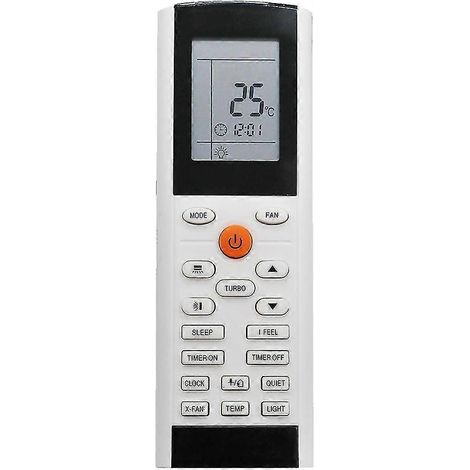 Télécommande universelle sans fil pour climatiseurs, contrôleur pratique à distance, compatible avec la plupart des modèles (1/5)
