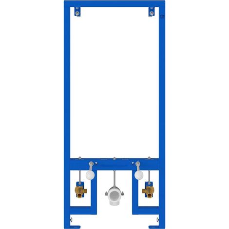Support mural de salle de bain Bleu 50 x 3 x 112 cm