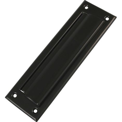 Amig Bocacartas 2-342X73 Acero negro (D)