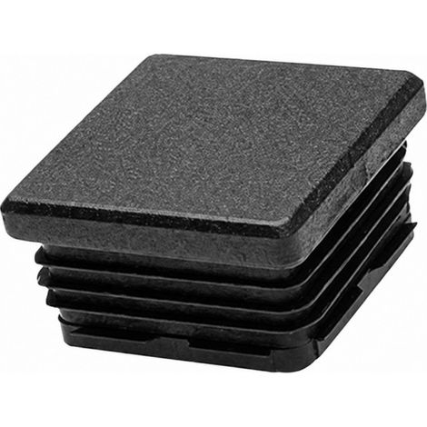 Tappo quadrato per gambe di mobili 22x22 mm, confezione da 4 pezzi.