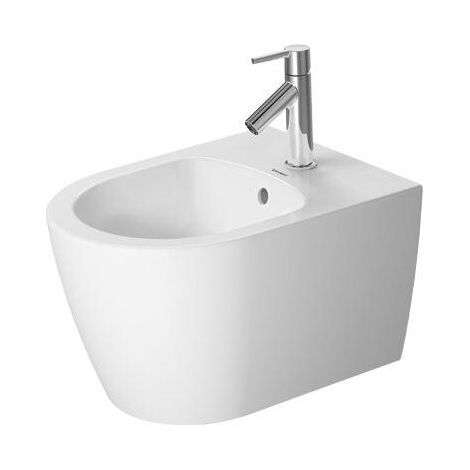 Duravit ME by Starck - Wandbidet 370 x 480 mm, Armaturenausschnitt, weiß 2290150000 (1/5)