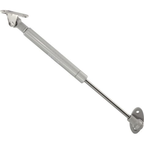 Klappenbeschlag Ella für Holz und Alurahmenprofil Gasdruckdämpfer für Möbel-Klappen Tragkraft 5kg Stahl silber