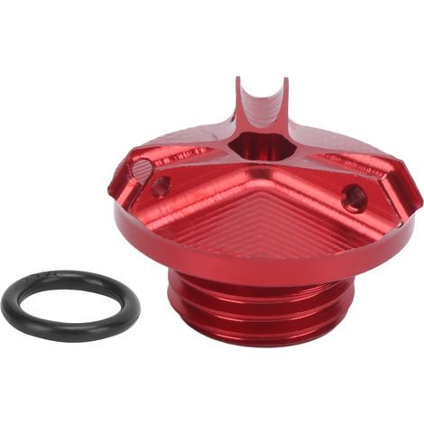 Bouchon à vis de remplissage d'huile M20x2, 5, couvercle de remplacement pour Yamaha TMAX 530 500 560 250 300 rouge (1/5)