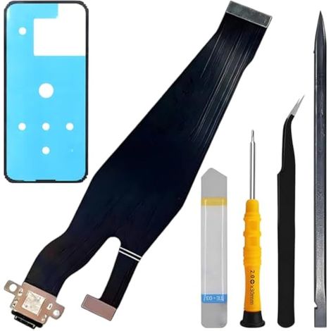 Câble flexible de remplacement pour port de chargement Dock Connecter pour Huawei P20 Pro CLT-L09 CLT-L29 CLT-AL00, prise microphone/audio USB Type-C pour P20 Pro 2018 (1/5)