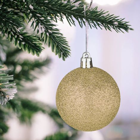 Christbaumschmuck set 101 kunststoffkugeln